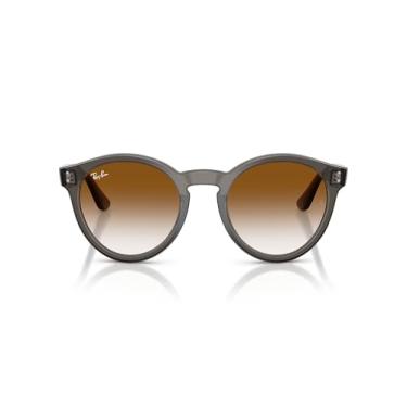 Imagem de Óculos de Sol Ray-Ban 2180 Reverse Polido Cinza-escuro Transparente RBR0505S 6707CB 52
