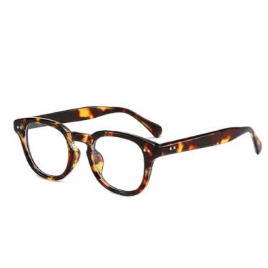 Imagem de Óculos de Sol UV400 - Ponte Dupla, Lentes Degradê em Tons de Chá, Estampa de Leopardo, Unissex, para Esportes ao Ar Livre, Corrida e Ciclismo, Tamanho 10