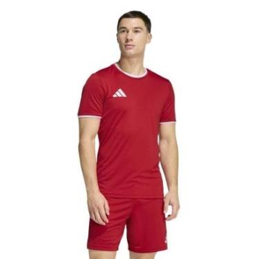 Imagem de Camiseta Adidas Entrada 26 Masculino - Vermelho M-Masculino