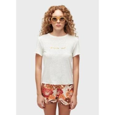 Imagem de T-shirt brazilian soul gold OSKLEN-Feminino