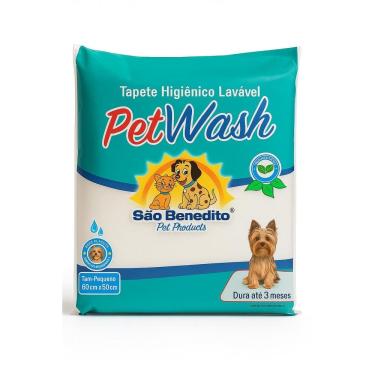 Imagem de Tapete Higiênico Lavável Pet 50X60 Absorvente Reutilizável