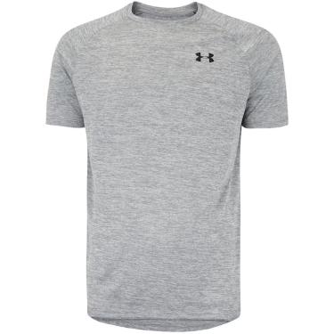 Imagem de Camiseta Under Armour Tech 2.0 Masculina Cinza-Masculino