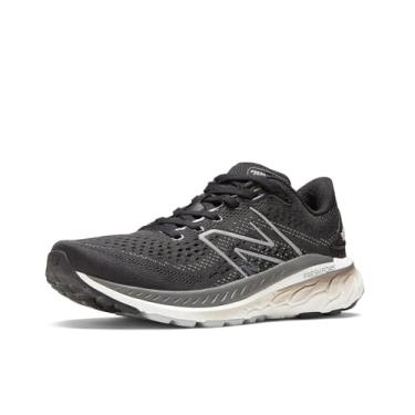 Imagem de New Balance Fresh Foam X 860 V13 feminino, Preto/Branco/Castlerock, 7 Narrow