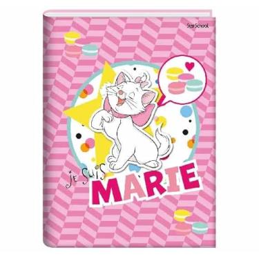 Imagem de Starschool – Caderno Universitário capa dura costurado Marie Disney | 80 Folhas, 1 Matéria | Maior durabilidade e charme elegante para estudos