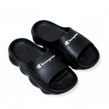 Imagem de Chinelo Champion Nuvem Spheric Script Preto-Unissex