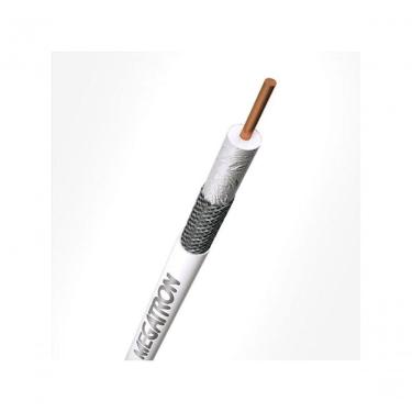 Imagem de Cabo Coaxial Megacabos 100m Branco