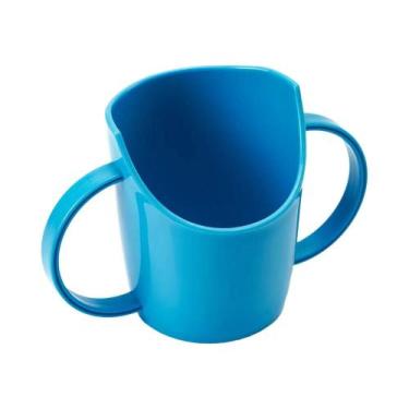 Imagem de Copo Antiasfixia Para Bebês Com Boca Inclinada Para Água E Leite Com P