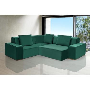 Imagem de Sofá De Canto Dubai 2,57x2,57m-verde