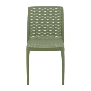 Imagem de Cadeira Tramontina Isabelle Em Polipropileno Ocean Clean Verde Oliva