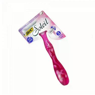 Imagem de Aparelho de Depilação 3 For Womem Rosa Bic Soleil