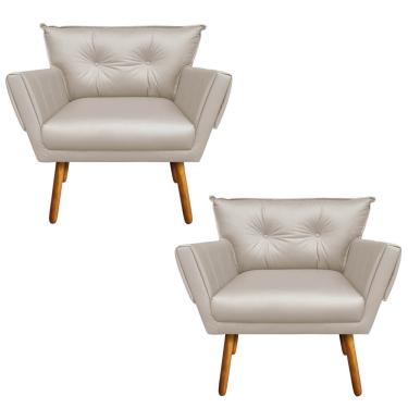 Imagem de KIT 02 POLTRONAS ANITTA CORINO PES PALIT