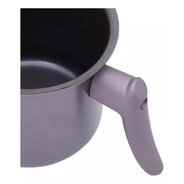 Imagem de Leiteira Ceramica Antiaderente Caneca Fervedor Canecão Aluminio Reforçado Mimo Style
