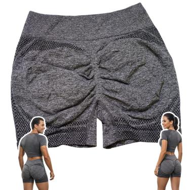 Imagem de Short Levanta Bumbum Academia Treino Pilates Ioga Musculaçao Exercicio Modelador Corpo Confortavel