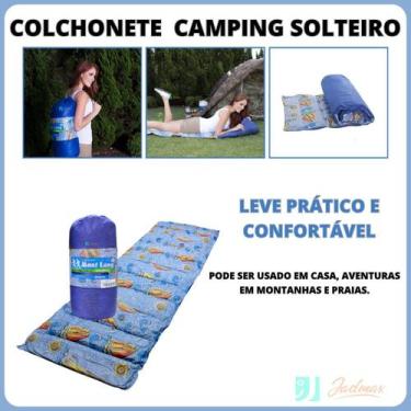 Imagem de Colchonete Camping Mont Long  Solteiro 190x60 - Acampamento - Pesca - 