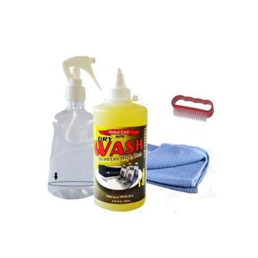Imagem de Limpeza Seco Lava Estofado Carro Sofá Remove Manchas Faz 5l - Wash