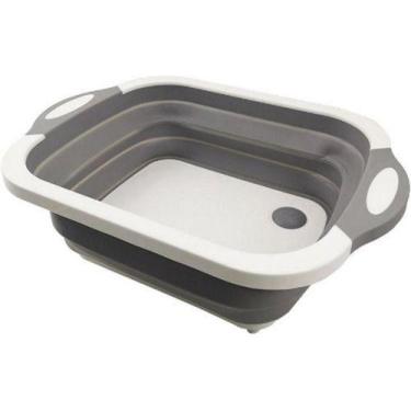 Imagem de Tábua Corte Multiuso Funcional Retrátil Pratos Cutting Board - OEM, Ci