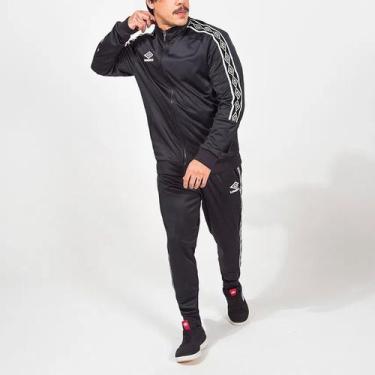 Imagem de Agasalho Umbro Traditional Club, M, Masculino, Preto