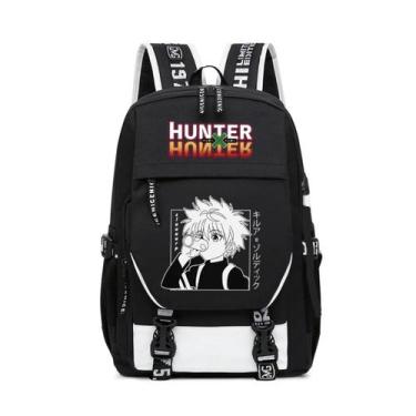 Imagem de Mochila Hunters Hunters Killuas Zoldycks Cartoon Kids School - yiweisa
