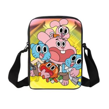 Imagem de Bolsa de ombro Gumball Anime Messenger Bag para mulheres - Yiweisai