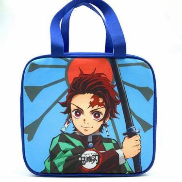 Imagem de Lancheira Demons Slayers Kamados Tanjirous Anime Oxford Cloth - yiweis