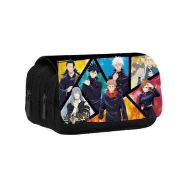 Imagem de Bolsa de lápis Jujutsus Kaisens Gojos Satorus Itadoris Yujis Oxford - 