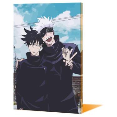 Imagem de Pintura de parede em tela Jujutsu Kaisen Gojo Satoru Anime - yiweisai