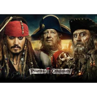 Imagem de Pôster com arte de parede Piratas do Caribe Johnny Retro Anime - yiwei