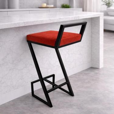 Imagem de Banqueta Para Cozinha Alta Helena Z para Area Laser Gourmet Churrasque