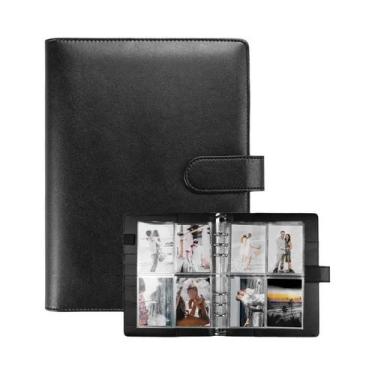 Imagem de Álbum De Fotos Kpop A5-Binder Com 25 Peças, 4 Grades, Suporte Para Car