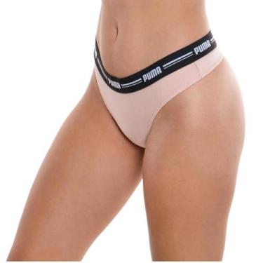 Imagem de Calcinha Adulto Modelo Fio Dental Modal Cós Com Elástico Feminina - Se