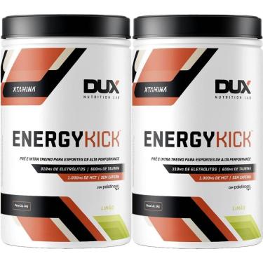 Imagem de Kit 2X Energy Kick - 1000g Limão - Dux Nutrition-Masculino