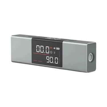 Imagem de Transferidor Digital a Laser E Inclinômetro 2 Em 1 Com Régua Nivelador