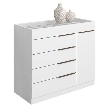 Imagem de Cômoda Sapateira Sevilha 2004147 Branco Tx - Aramóveis