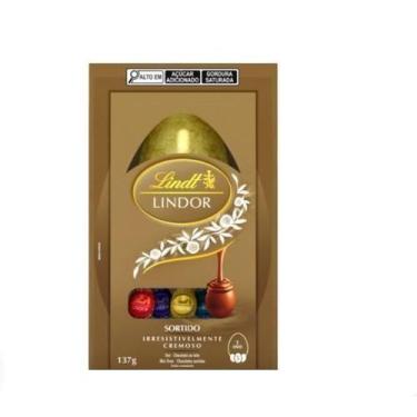 Imagem de Ovo De Páscoa Lindt Lindor Sortido 137G