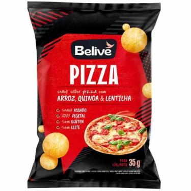 Imagem de Salgadinho Sem Glúten e Sem Lactose Sabor Pizza Belive 35g