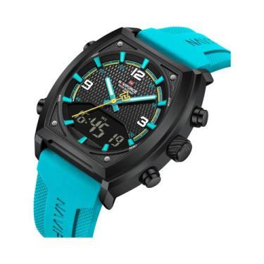 Imagem de Relógio De Pulso Masculino De Luxo NAVIFORCE Esportivo De Quartzo À Pr