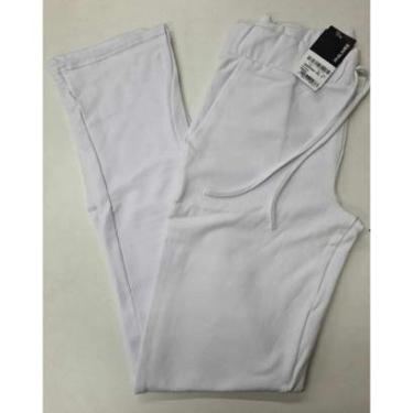 Imagem de Calça de Moletom Feminina Malwee 50964 com flanela, Sem Punho na Barra, dois bolsos na frente.-Feminino