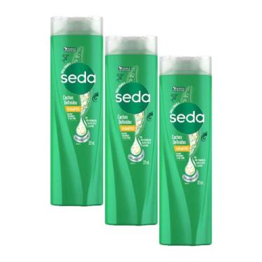 Imagem de Kit 3 Shampoos Seda Cachos Definidos 325ml cada