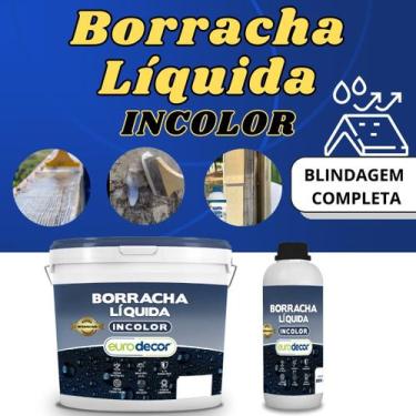 Imagem de Borracha Líquida Incolor Multiuso Para Impermeabilização Fissuras Trin