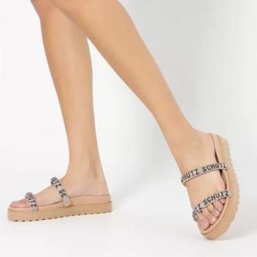 Imagem de Tamanco Feminino Papete Logo Pedraria Schutz-Feminino