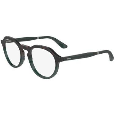 Imagem de Armação de Óculos Calvin Klein CK23546 N230 - Marrom Havana 49-Unissex