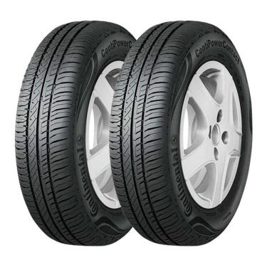 Imagem de Kit 2 Pneus Continental 185/65R15 ContiPowerContact 88H Sandero Logan Versa