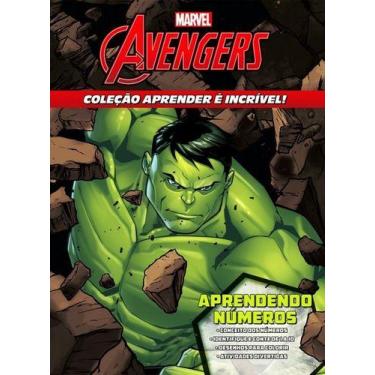 Imagem de Aprender é incrível marvel avengers - números - RIDEEL