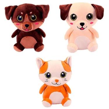 Imagem de Pelúcia Animais Domésticos - Modelos Sortidos - BBR Toys
