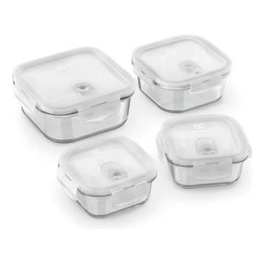 Imagem de Conjunto De Potes Herméticos De Vidro Electrolux 4un - Congratulations