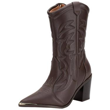 Imagem de Bota Feminina Country Cano Médio Vizzano 3113101