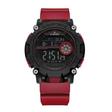 Imagem de Relógio Esportivo Casual Masculino 5ATM à Prova D`água com Display LCD