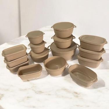 Imagem de Kit de Potes Herméticos 15 Peças para Armazenamento de Alimentos Ultra Resistentes para...