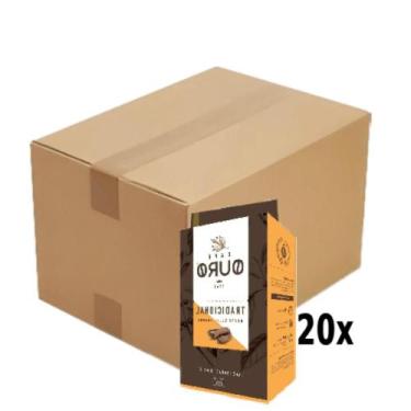 Imagem de Café OURO Tradicional Torrado e Moído 500g Caixa com 20 Unidades