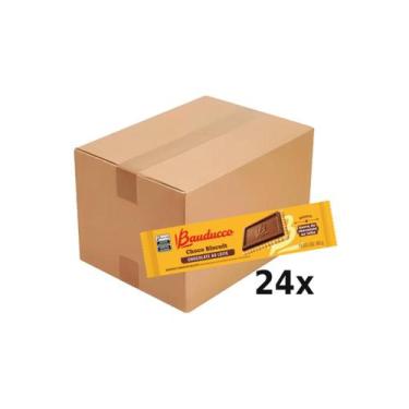 Imagem de Biscoito BAUDUCCO Choco Biscuit Ao Leite 80g Caixa com 24 Unidades